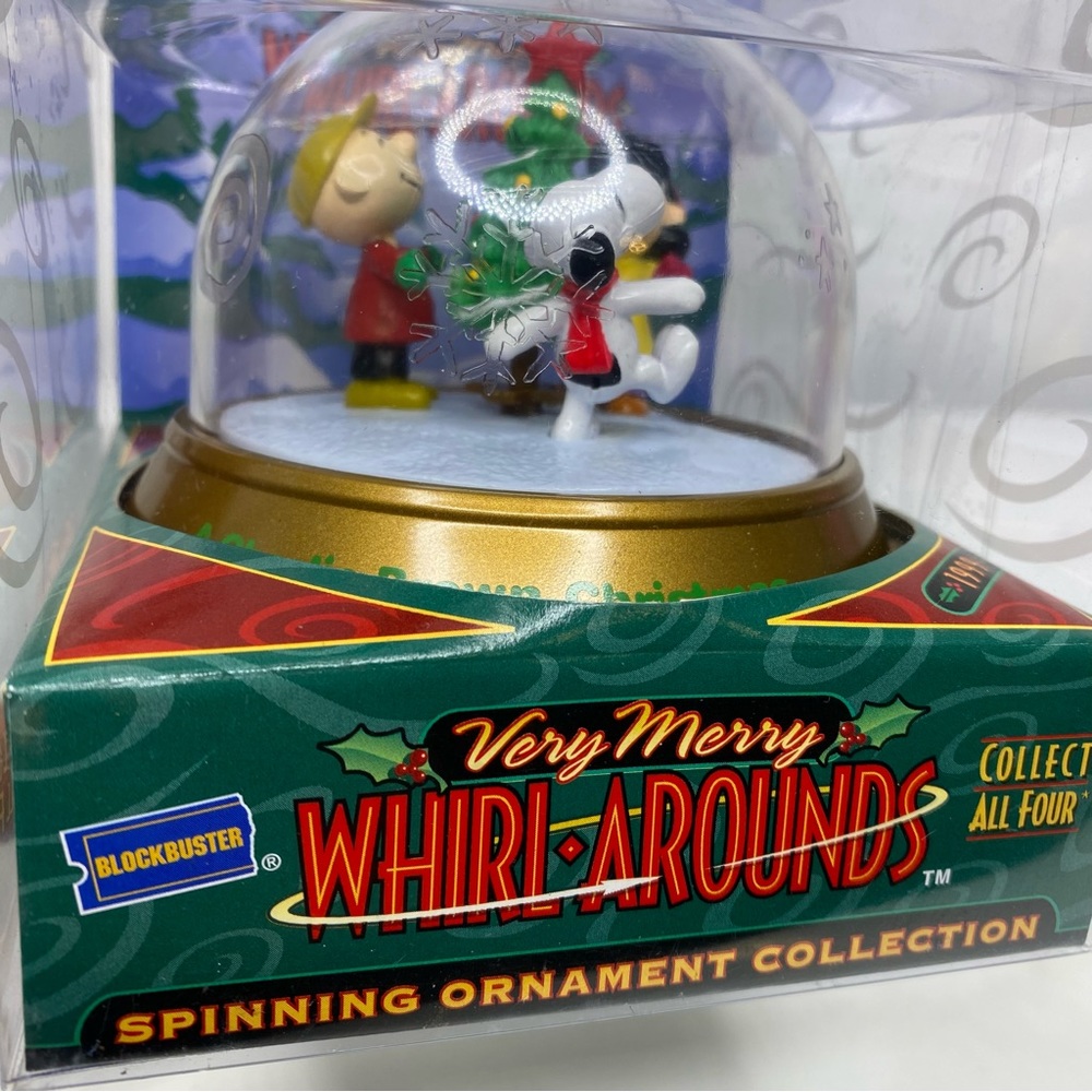 Charlie Brown Spinning Ornament Blockbuster